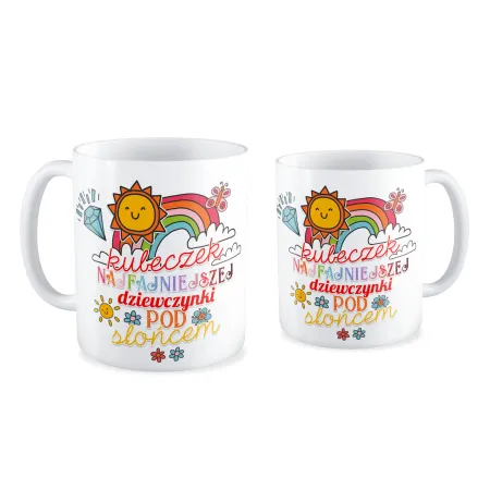 Kubek dla DZIEWCZYNY Kubeczek najfajniejszej Dziewczynki